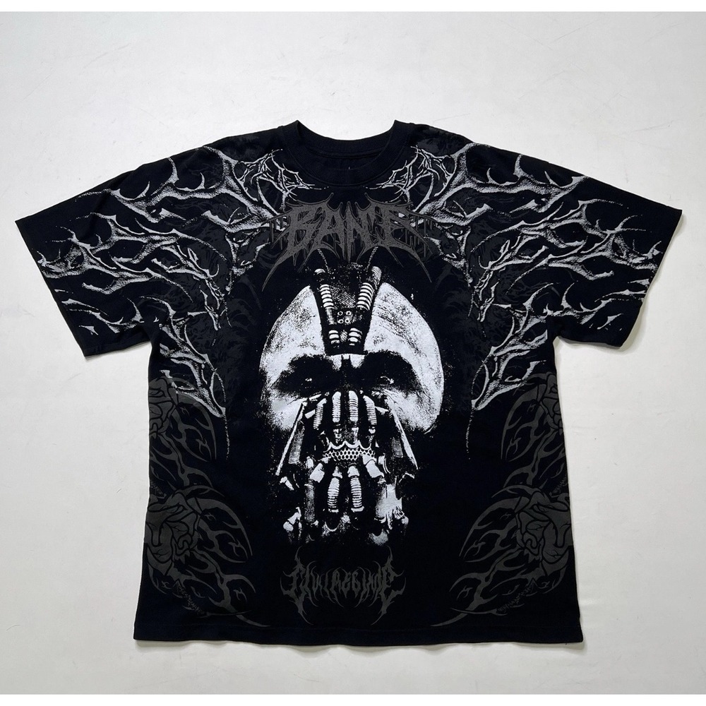 Civil Regime Bane Oversized Tee in Black Batman Dark Knight Rises 2XL